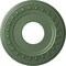Ekena Millwork Jackson Ceiling Medallion (Fits Canopies up to 7 3/8"), 12 1/4"OD x 4"ID x 1 1/8"P, Athenian Green CM12JAAGF - alternate 1